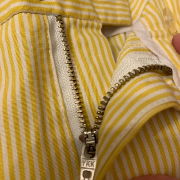 Yellow Striped Pants - Picture 2 of 8